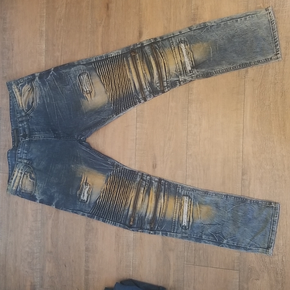 Benjamin Franklin Blue Jeans